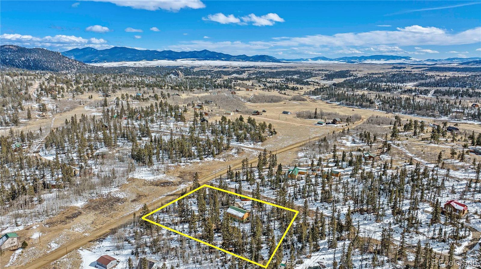 47 Piute Way Como, CO 80432 - Photo 5 of 50 an aerial view of residential houses with outdoor space