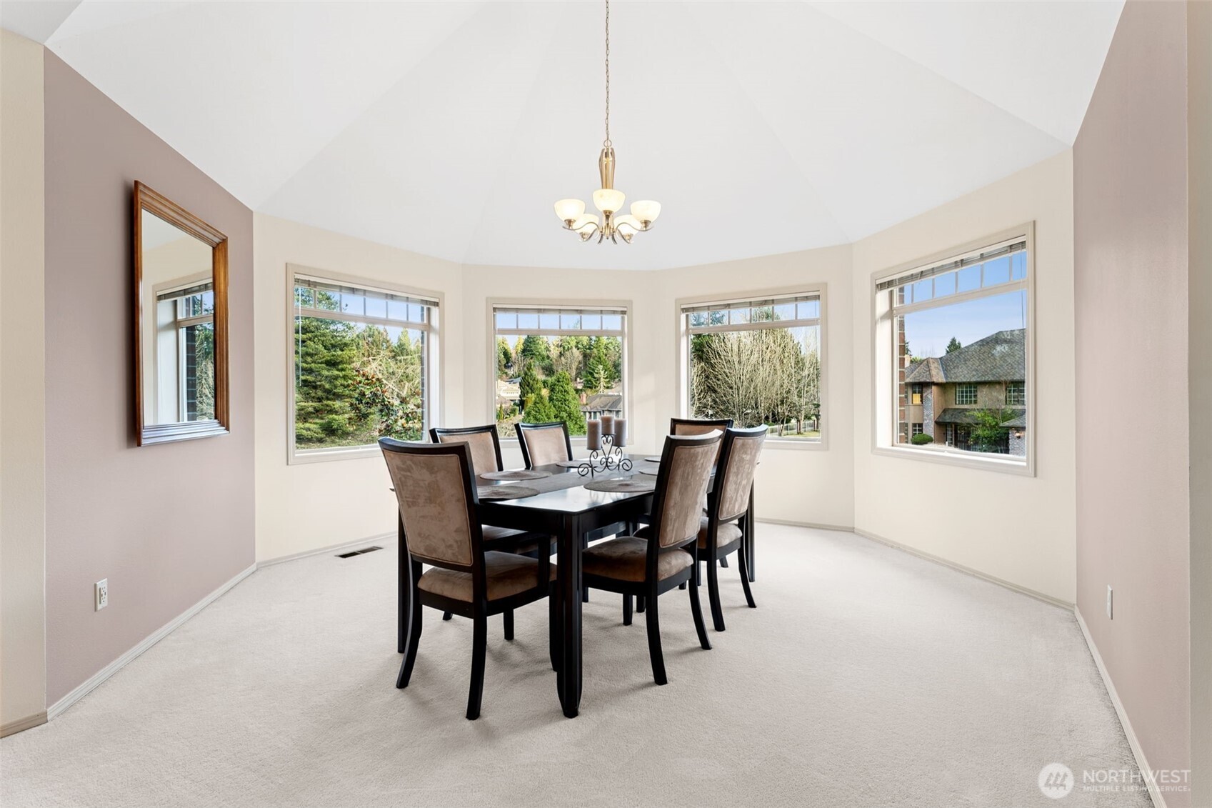 19301 4th Place Southwest Normandy Park, WA 98166 - Photo 17 of 37 a view of a dining room with furniture window and outside view