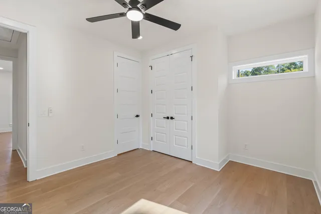 wooden floor in an empty room