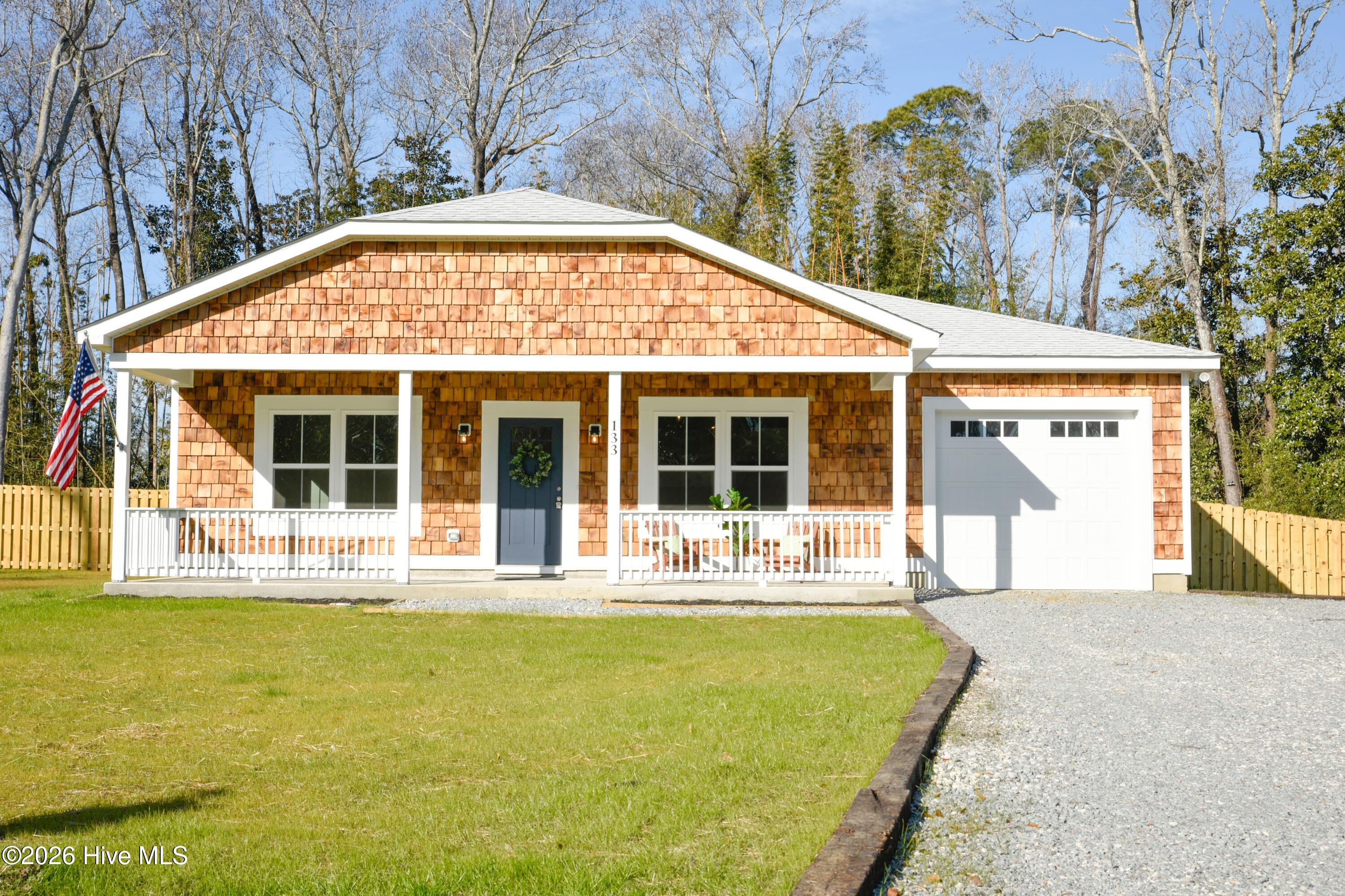 Front street curb appeal! 133 Spring Road, Wilmington, NC 28401. Super convenient to downtown, yet so far away!