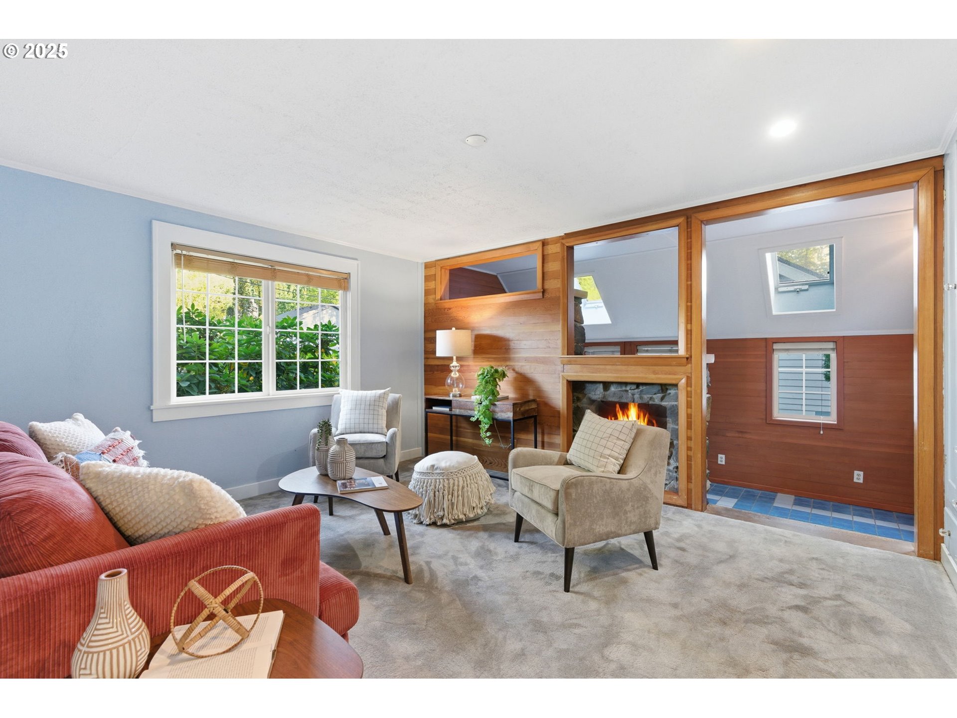 8015 Southwest 45th Avenue Portland, OR 97219 - Photo 16 of 38 a living room with furniture and a window