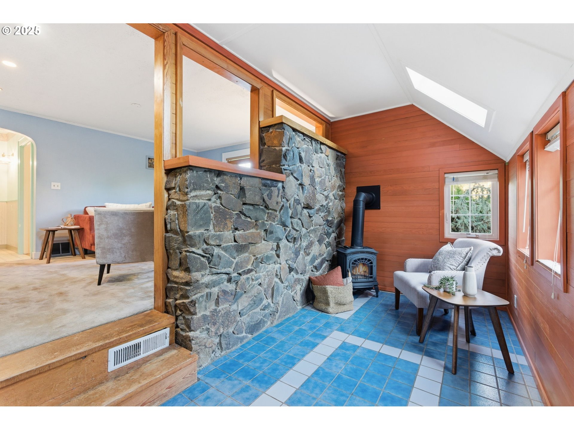 8015 Southwest 45th Avenue Portland, OR 97219 - Photo 17 of 38 a living room with furniture and wooden floor