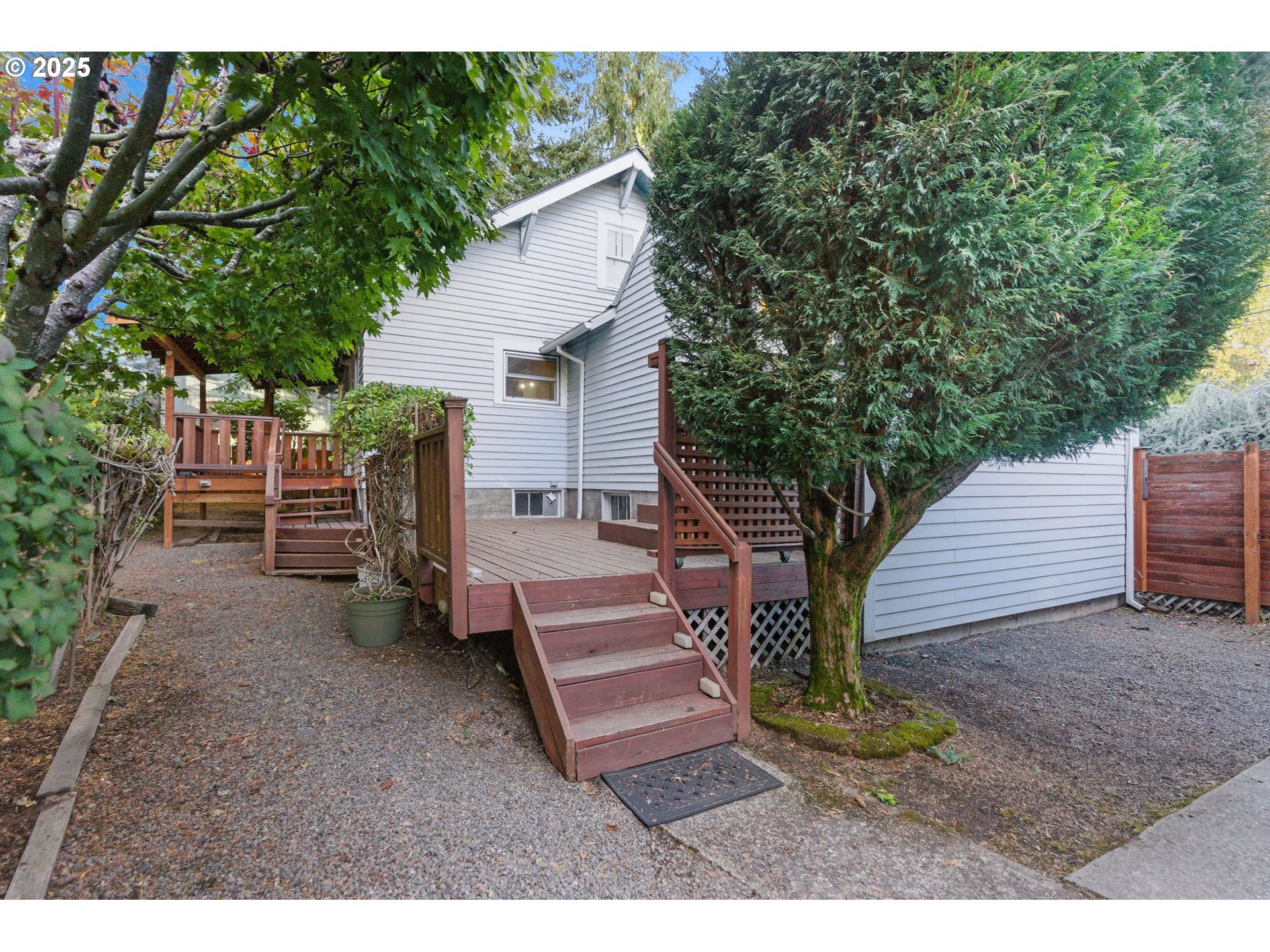 8015 Southwest 45th Avenue Portland, OR 97219 - Photo 32 of 38 a view of outdoor space and deck