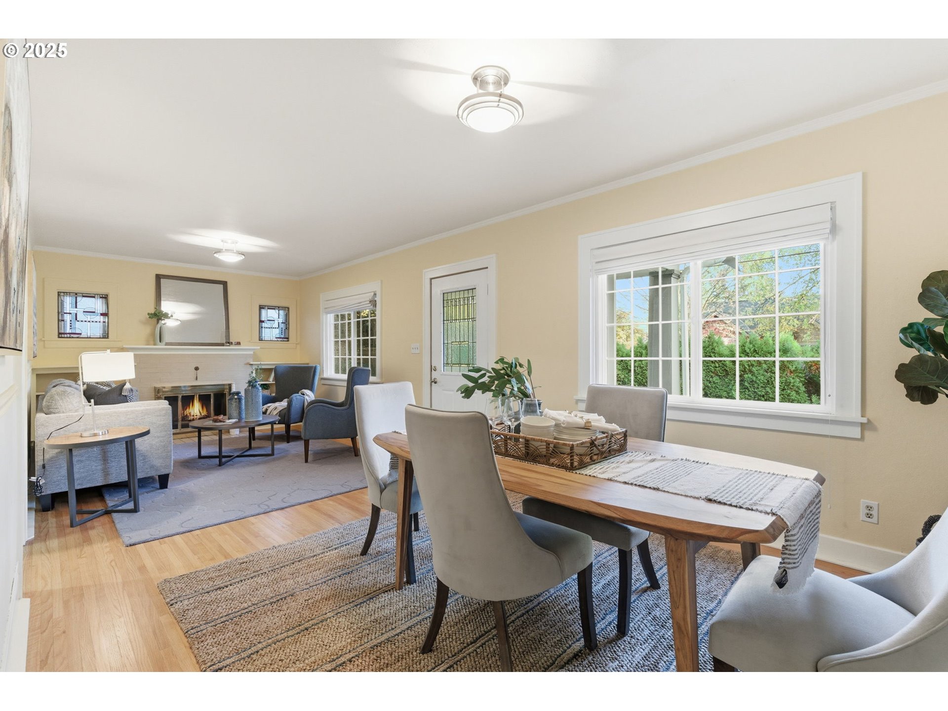 8015 Southwest 45th Avenue Portland, OR 97219 - Photo 8 of 38 a view of a dining room with furniture and wooden floor