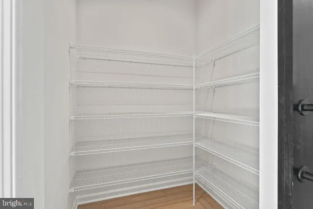 a view of walk in closet