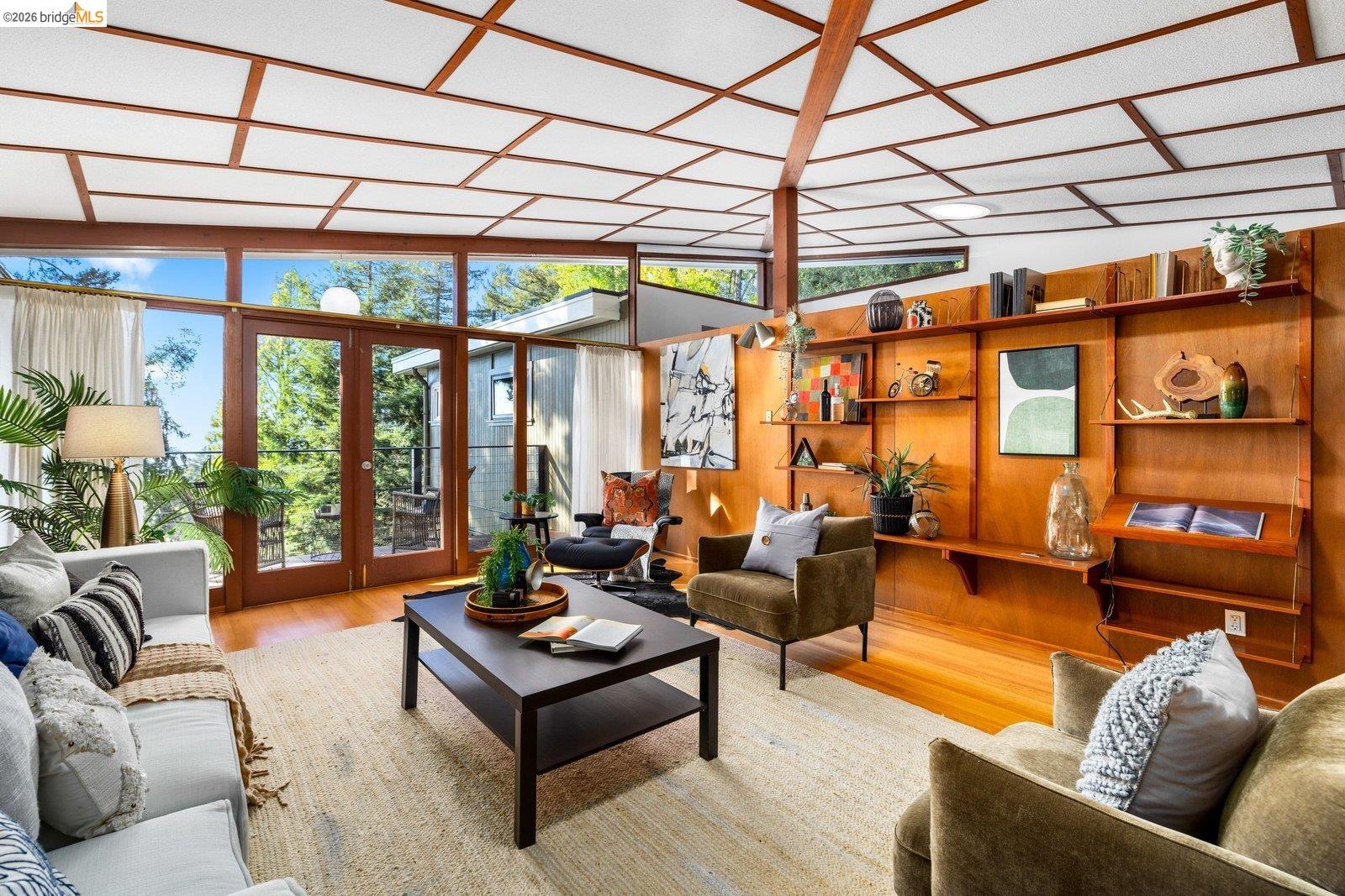 46 Senior Avenue Berkeley, CA 94708 - Photo 1 of 48 46 Senior Ave Berkeley for sale, 3 bedrooms, 2 bathrooms, city/Bay views. Mid-century masterpiece. Presented by the BloomHomes Team at Bay Area Portfolio KW