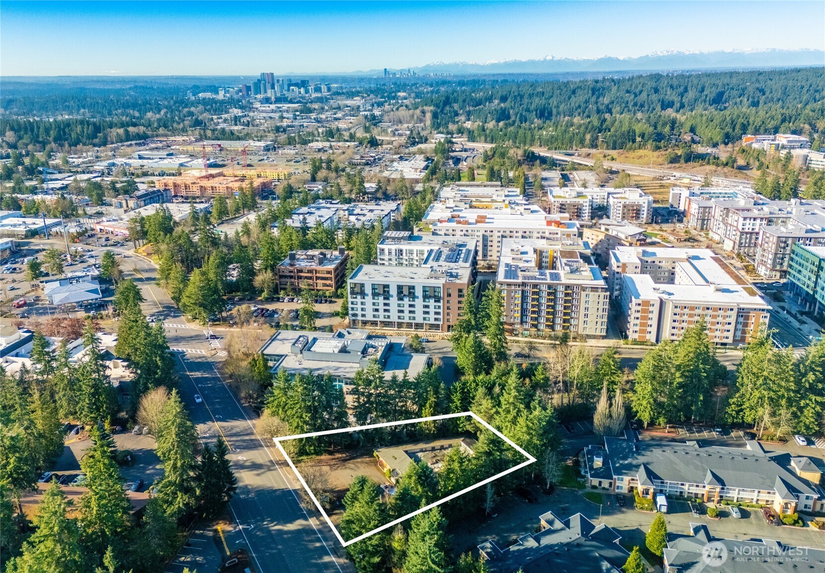 15700 Northeast Bel Red Road Bellevue, WA 98008 - Photo 2 of 11 an aerial view of multiple house
