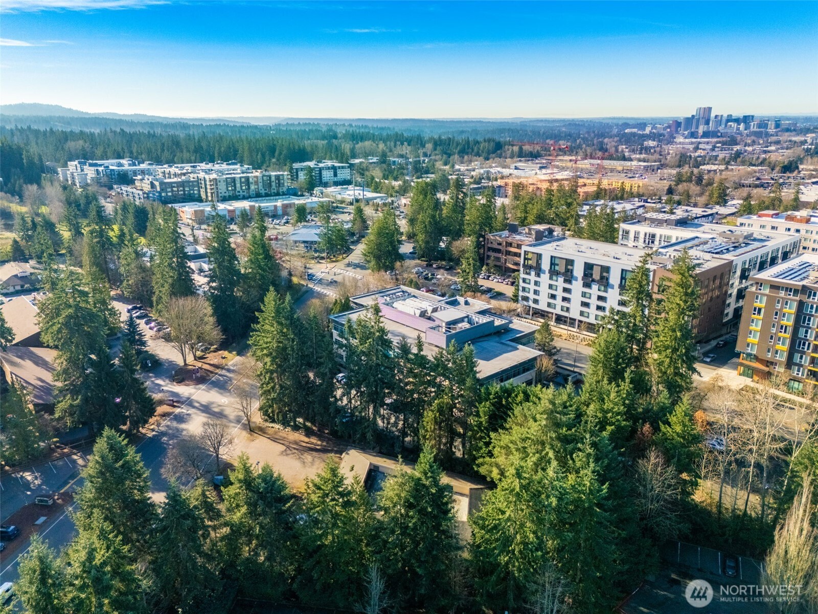 15700 Northeast Bel Red Road Bellevue, WA 98008 - Photo 7 of 11 an aerial view of city and lake