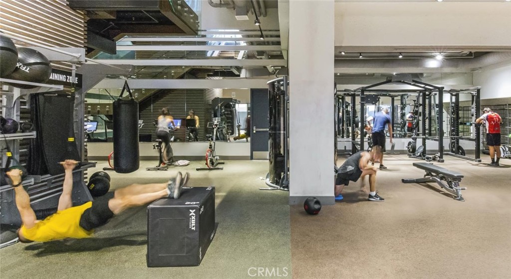 100 Van Ness Avenue, Unit 2315 San Francisco, CA 94102 - Photo 37 of 75 a view of a room with gym equipment