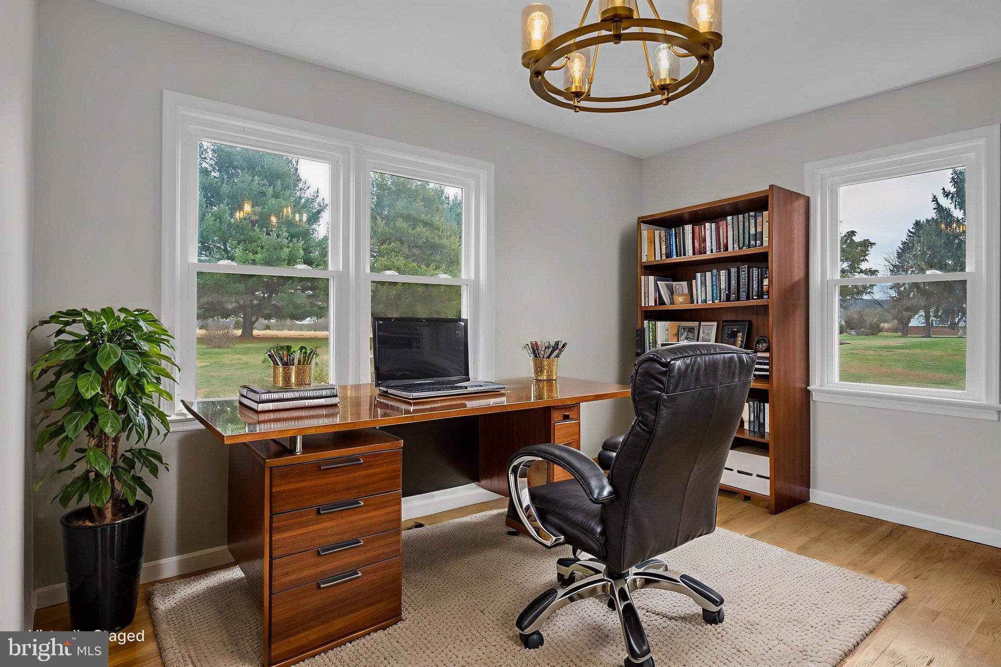 2029 Stoverstown Road Spring Grove, PA 17362 - Photo 26 of 77 a view of a workspace with furniture and a window