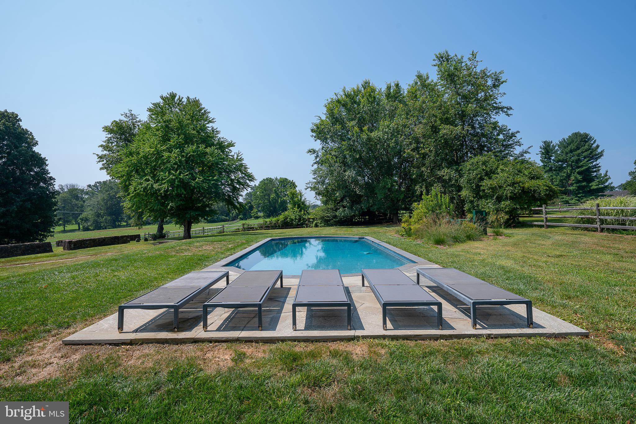 864 Grubbs Mill Road Newtown Square, PA 19073 - Photo 29 of 50 a view of a house with a big yard