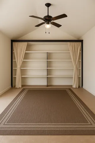 a view of storage and utility room