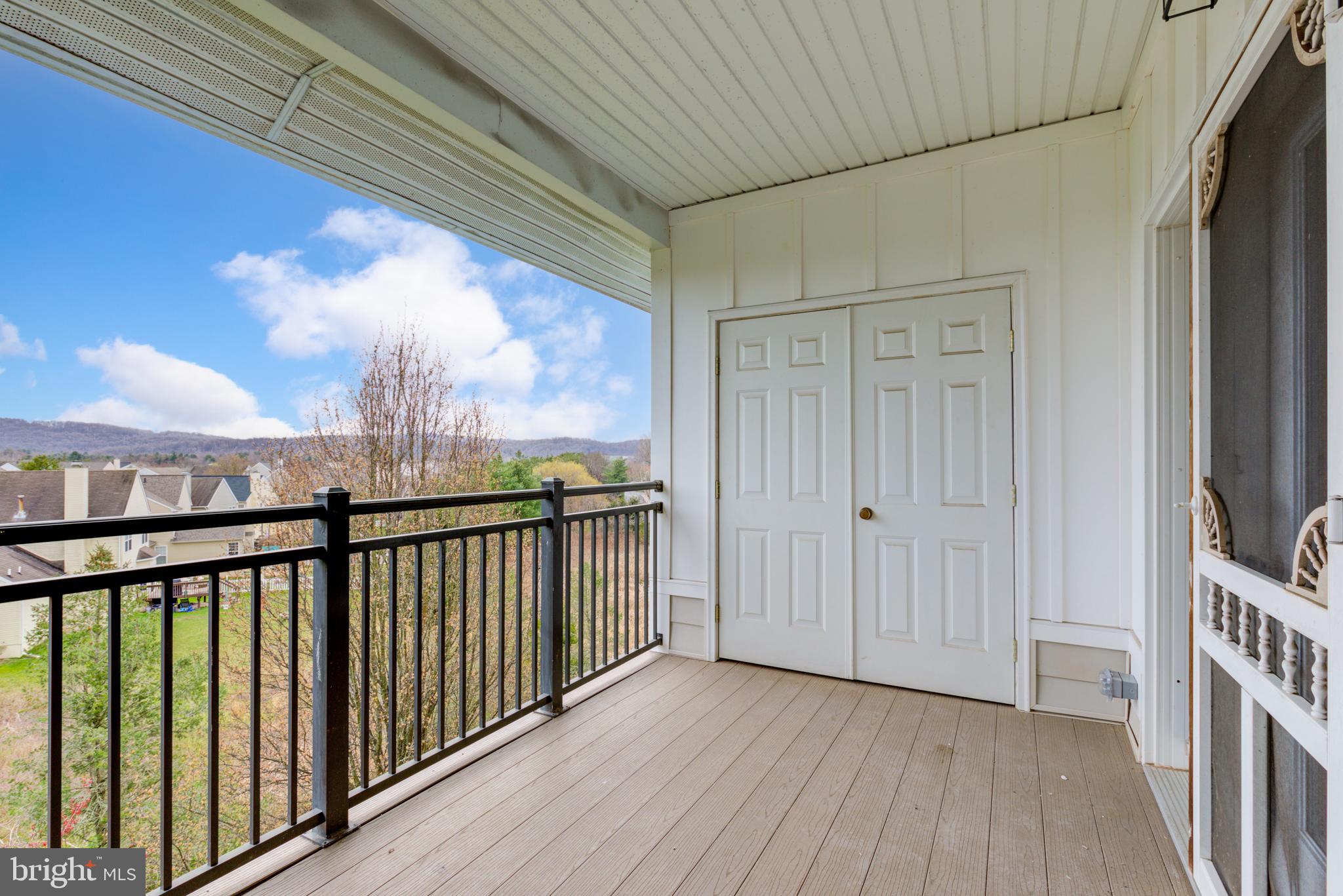 186 Bucktown Xing Road, Unit 43B Pottstown, PA 19465 - Photo 23 of 38 Deck offers closet for winter storage