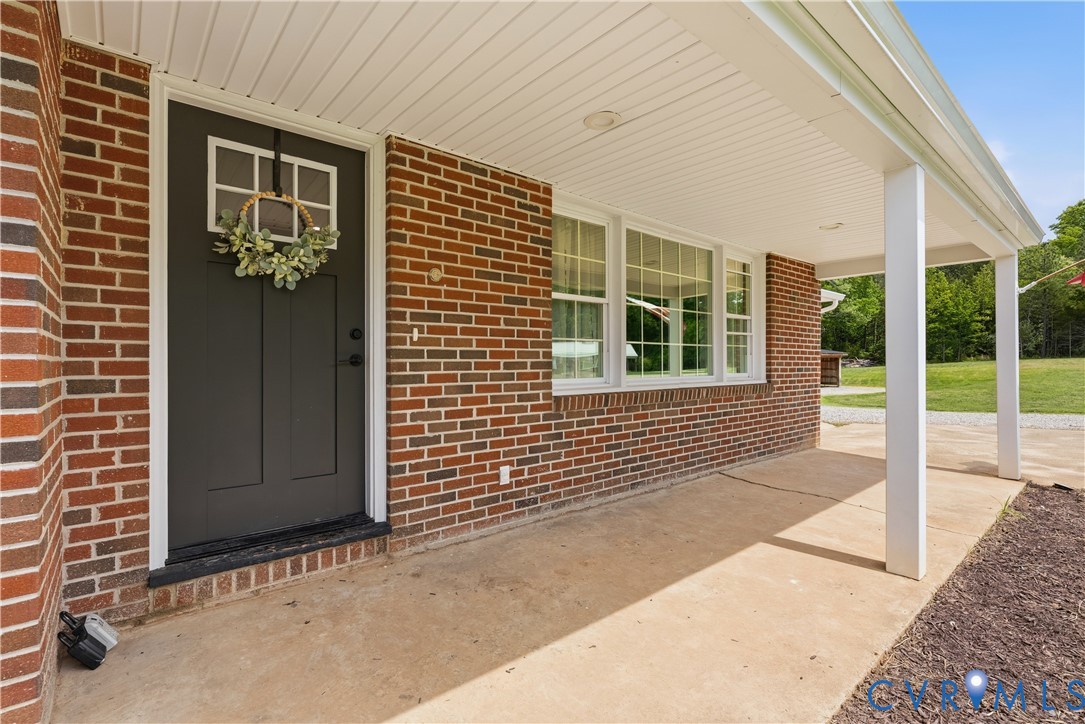 81 Rock Creek Road Cumberland, VA 23040 - Photo 2 of 45 a view of front door of house