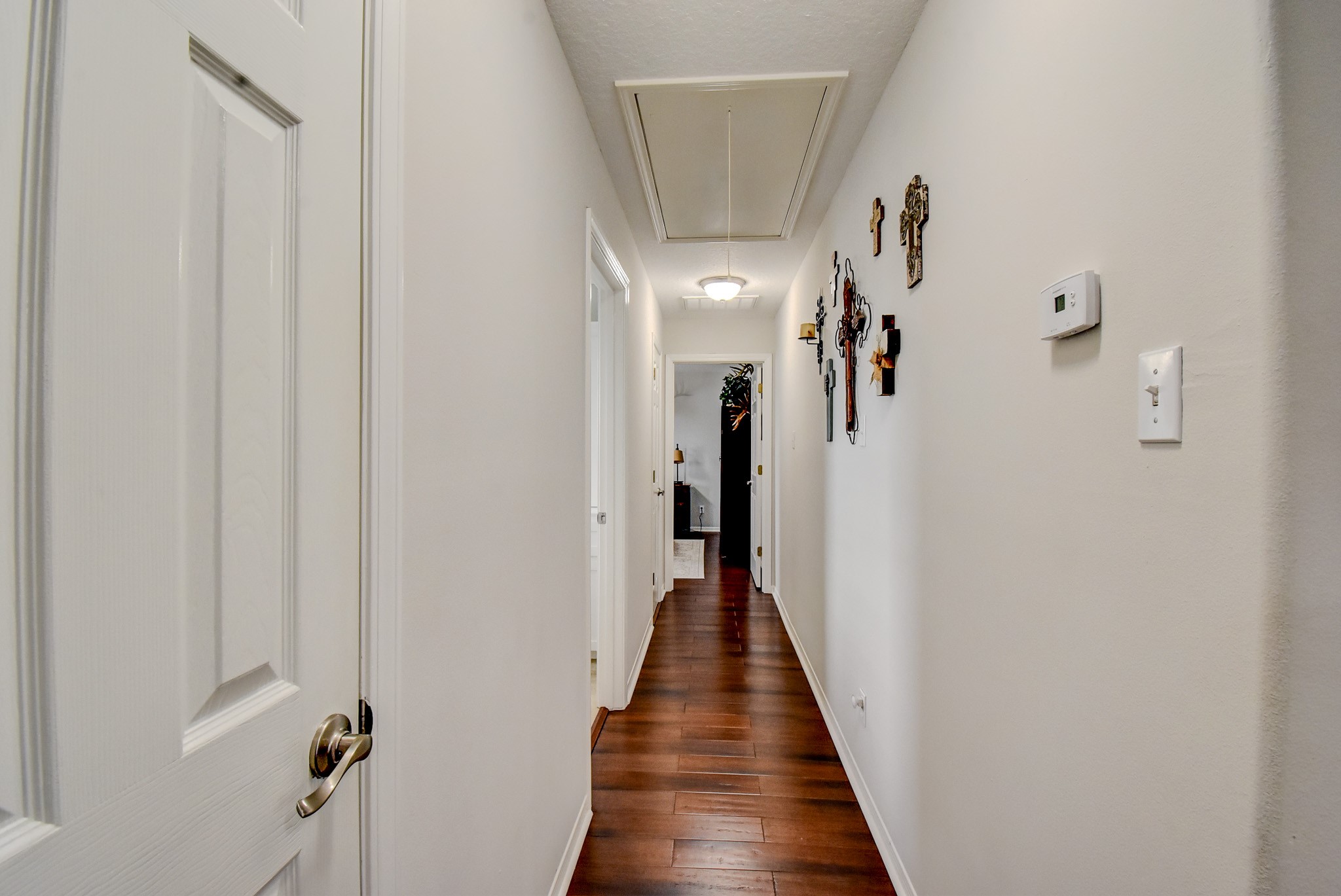 122 Four Master Road Freeport, TX 77541 - Photo 30 of 50 Hallway Includes 2 Closets (1 being a gun safe/Ammo storgae)