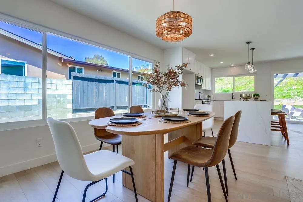 12701 McFeron Road Poway, CA 92064 - Photo 8 of 32 a view of a dining room and a table chair in a patio