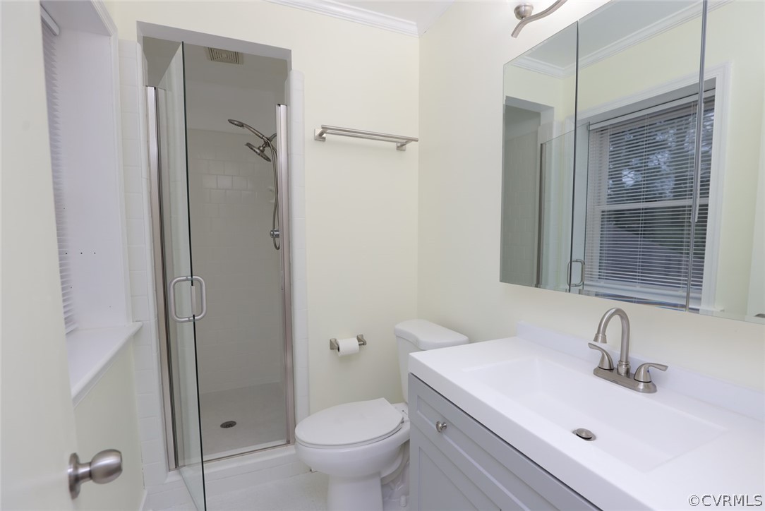2106 Mt Blanco Road Chester, VA 23836 - Photo 23 of 50 a bathroom with a sink toilet and shower