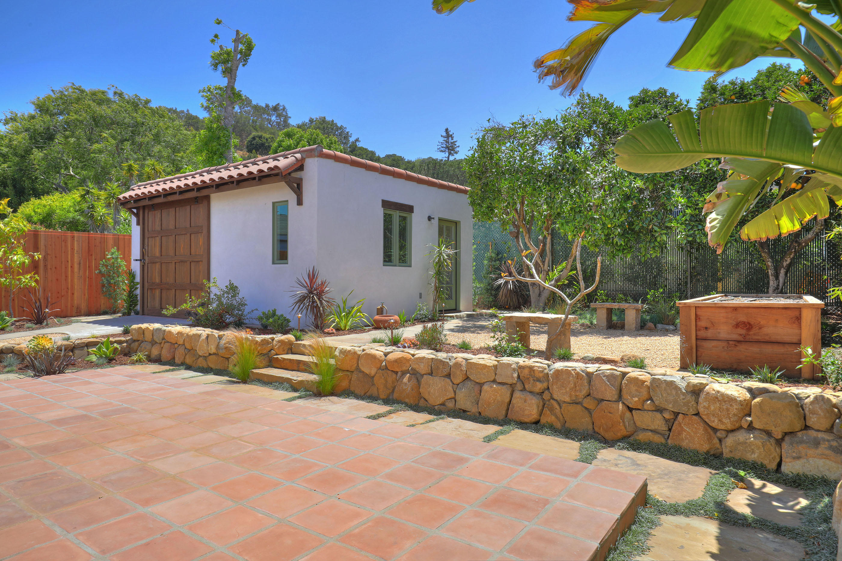 1621 Clearview Road Santa Barbara, CA 93101 - Photo 15 of 20 a view of a house with a yard
