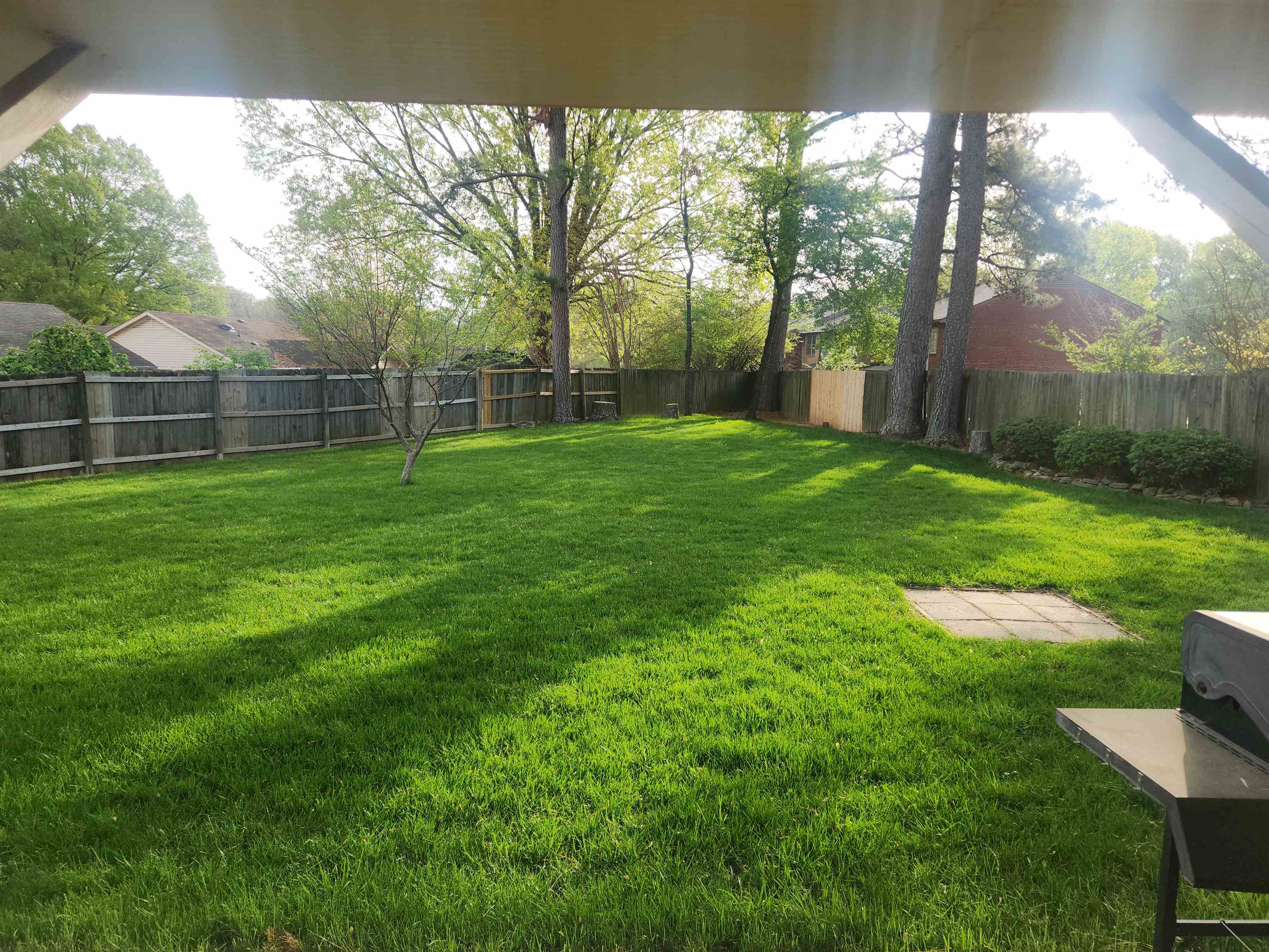 1424 Mullins Station Road Memphis, TN 38134 - Photo 39 of 40 a view of a yard with a large tree