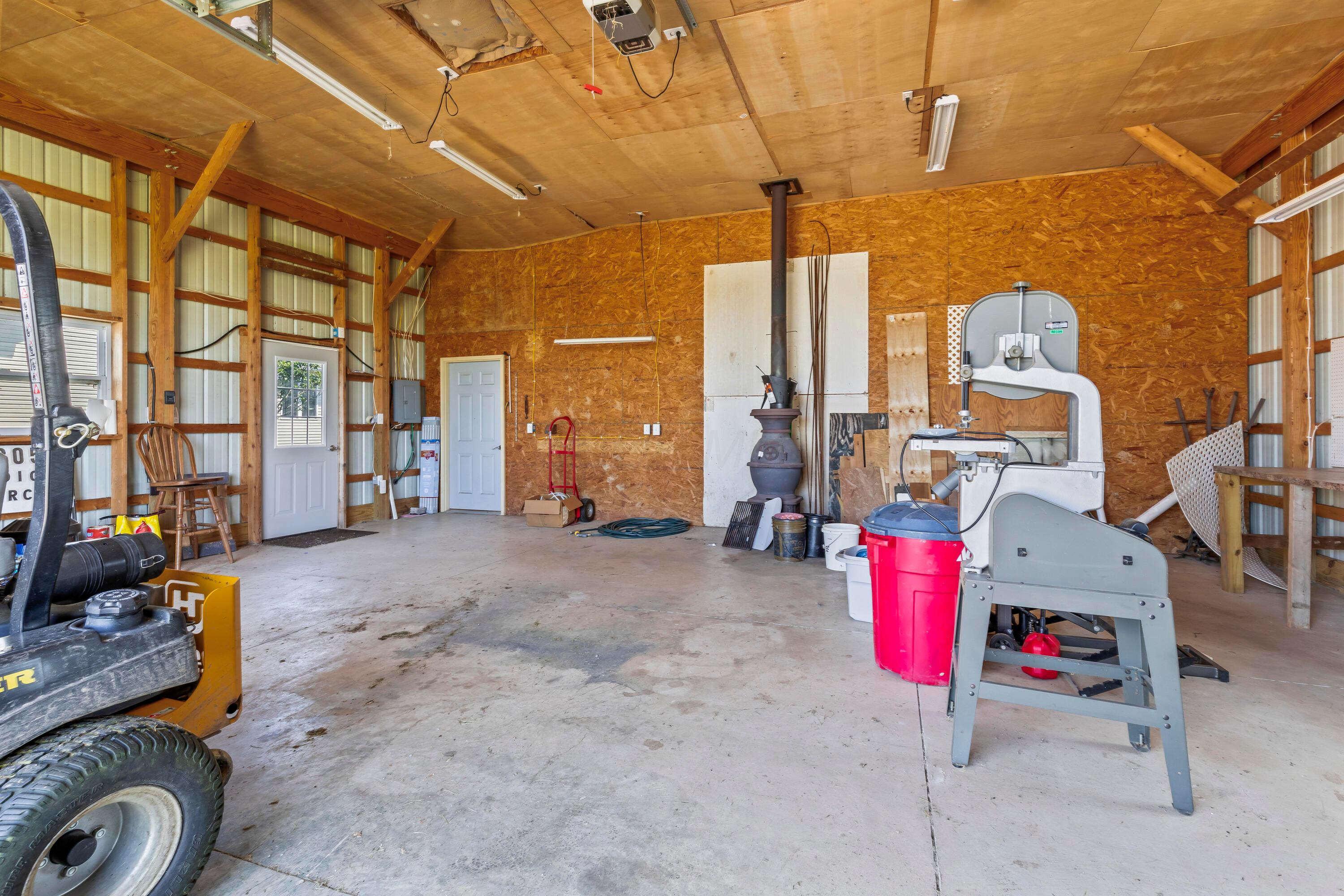 3582 Panhandle Road Delaware, OH 43015 - Photo 49 of 65 • Concrete floor • (2) man doors • (2) windows • Ceiling lights