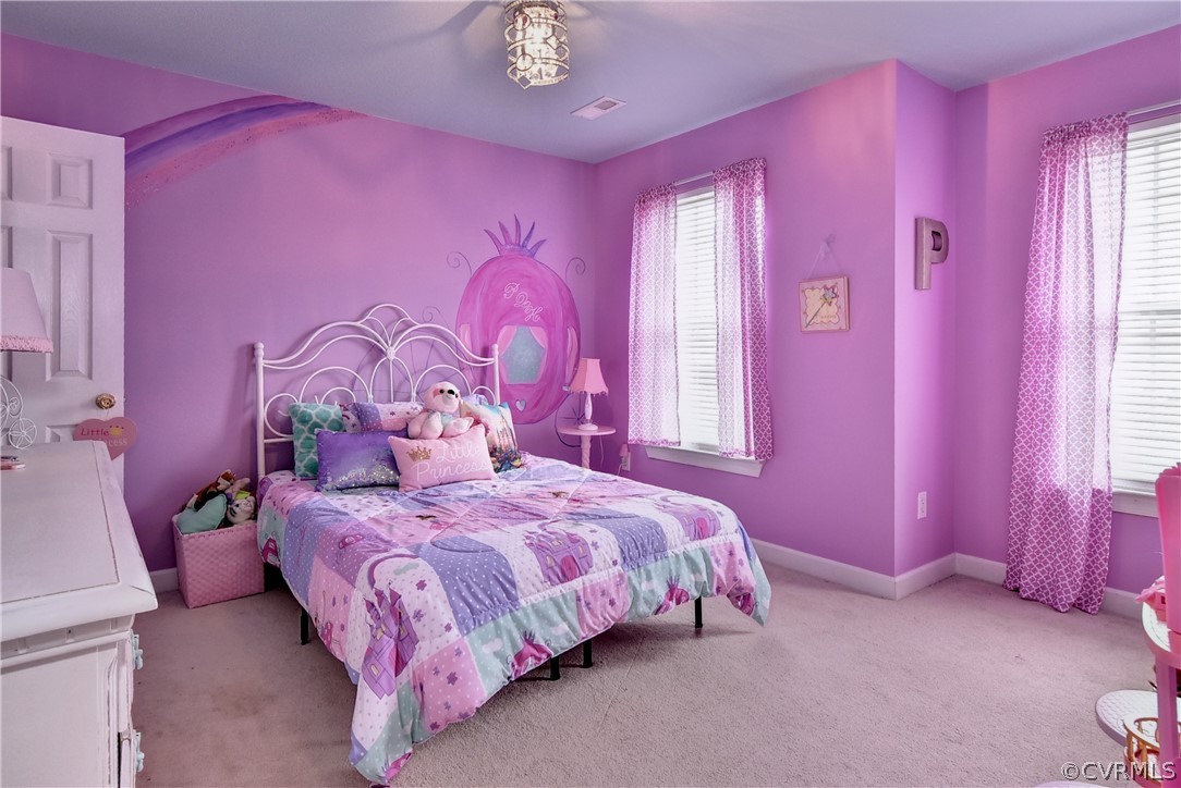 3986 Bournemouth Bend Williamsburg, VA 23188 - Photo 24 of 47 a bedroom with pink walls and pink walls