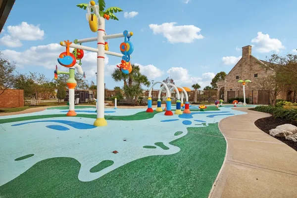 a view of a volley ball court