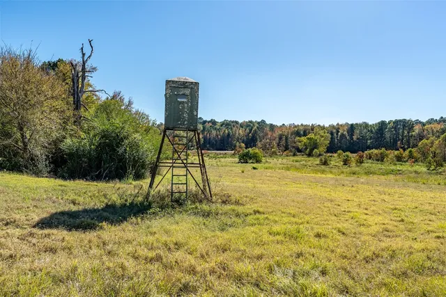 a view of a lake with a mountain in the back