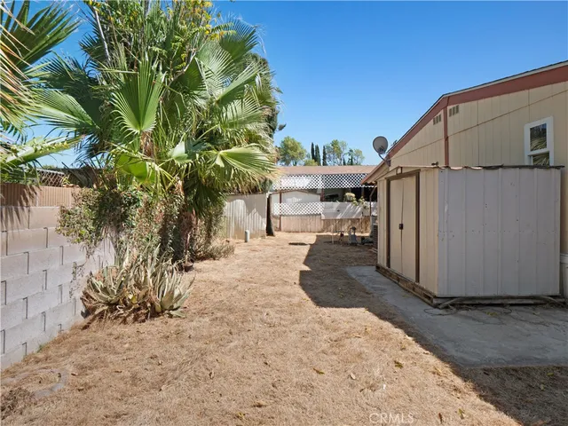 a view of a park with swings