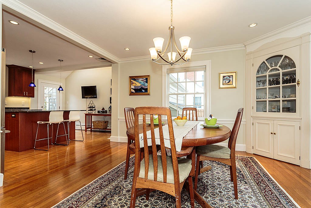 166 Lewis Road Belmont, MA 02478 - Photo 11 of 30 a view of a dining room with furniture