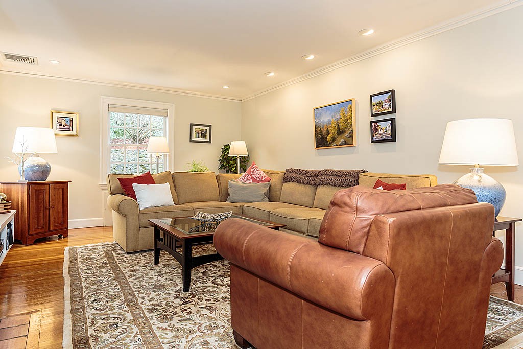 166 Lewis Road Belmont, MA 02478 - Photo 7 of 30 a living room with furniture and a window