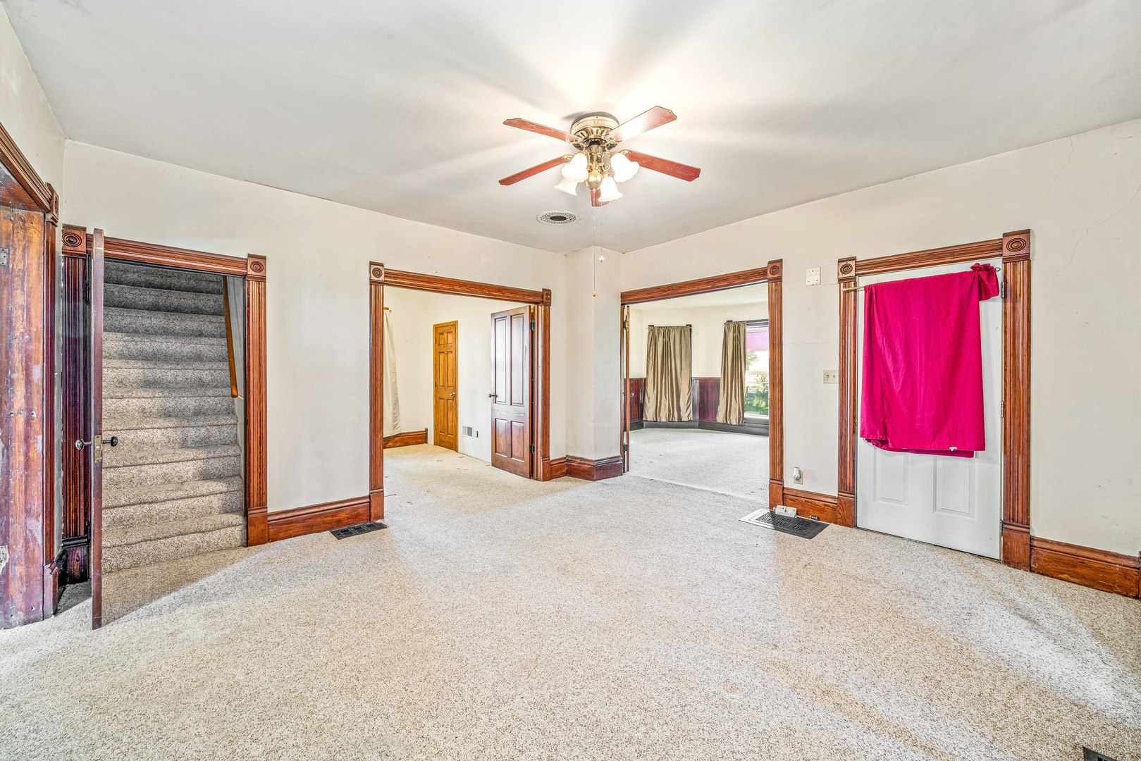2785 Perry Road Steward, IL 60553 - Photo 9 of 22 a view of empty room with window and ceiling fan