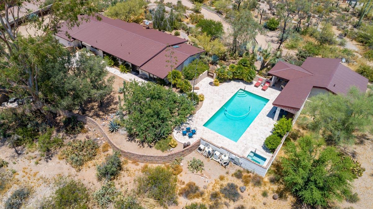 7321 East Long Rifle Road Carefree, AZ 85377 - Photo 1 of 48 Aerial View