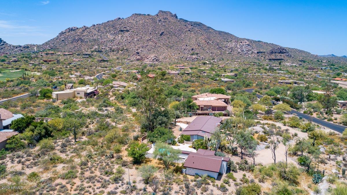 7321 East Long Rifle Road Carefree, AZ 85377 - Photo 5 of 48 Aerial-Front View6