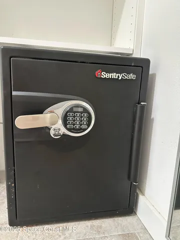 a room with gym equipment