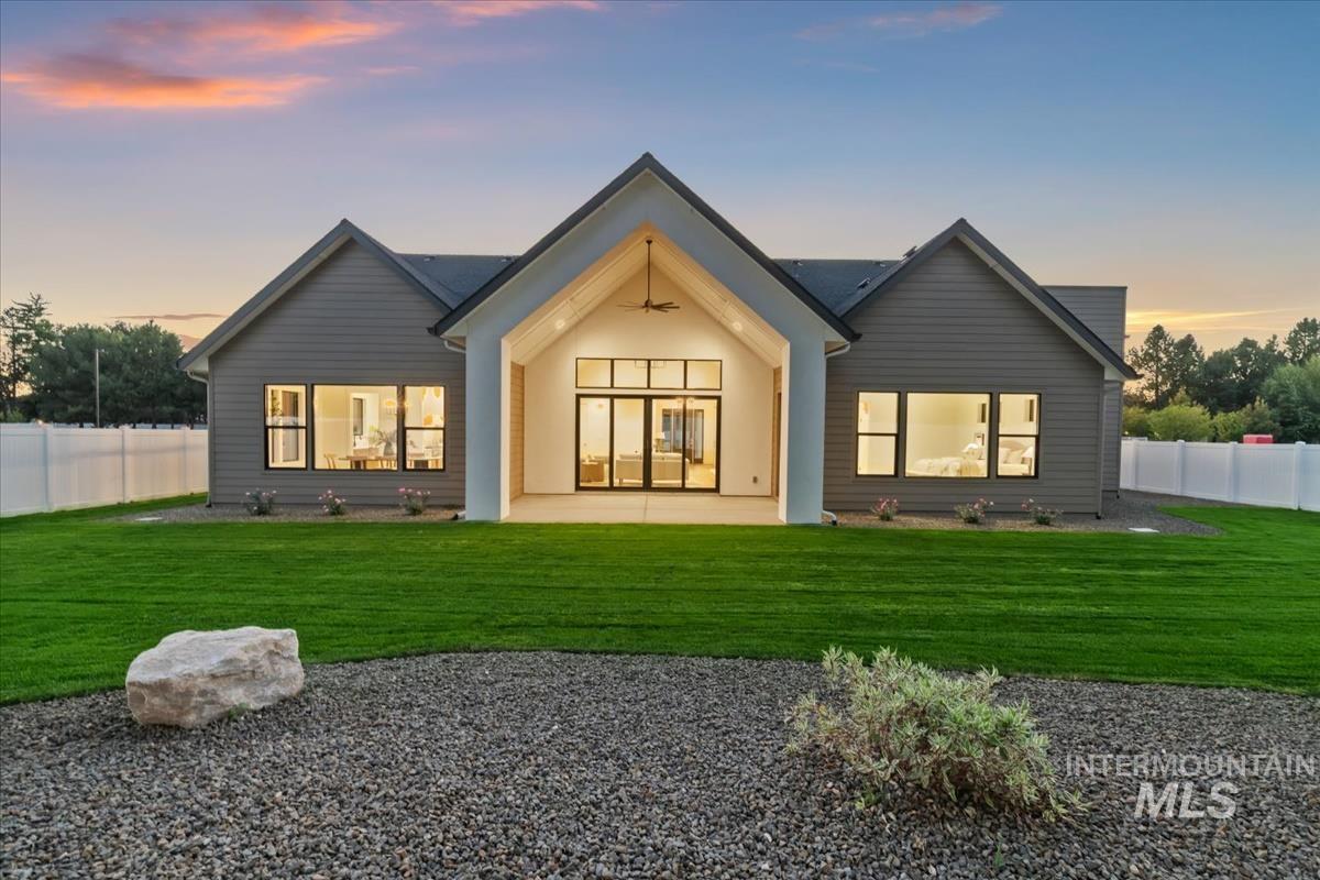196 North Timber Wolf Place Eagle, ID 83616 - Photo 45 of 50 Back of house with a patio area