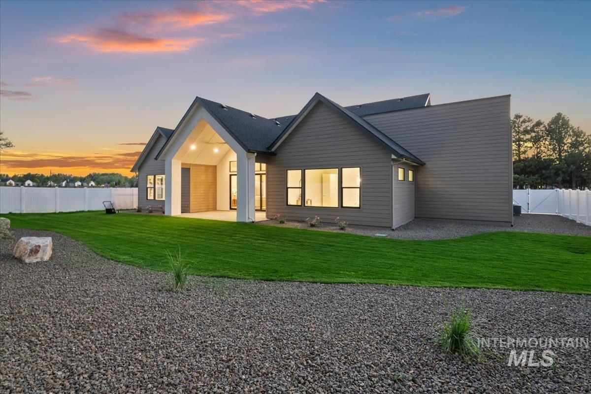 196 North Timber Wolf Place Eagle, ID 83616 - Photo 47 of 50 View of front of home with a patio area