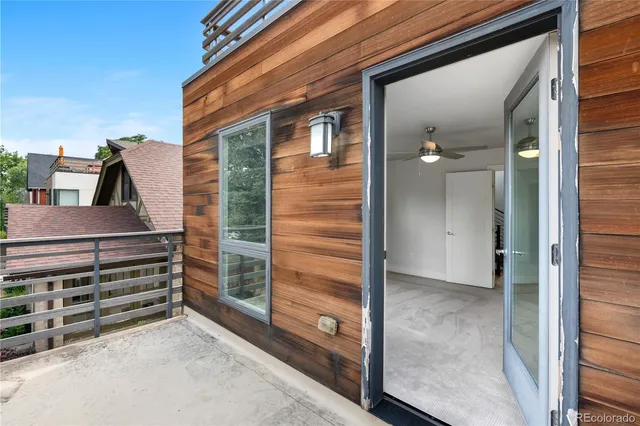 a view of outdoor space and deck