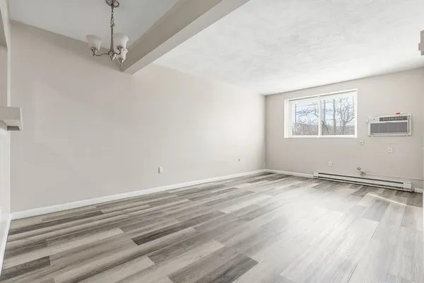 wooden floor in an empty room