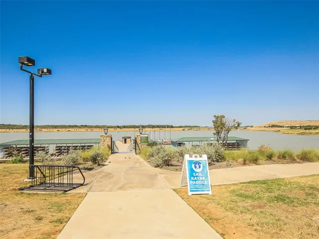 a view of a ocean with a nearby beach