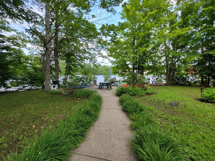 426 Main Street, Unit C/A/B Springvale, ME 04083 - Photo 38 of 79 32 Path to dock and sitting area