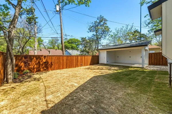 a view of outdoor space and yard