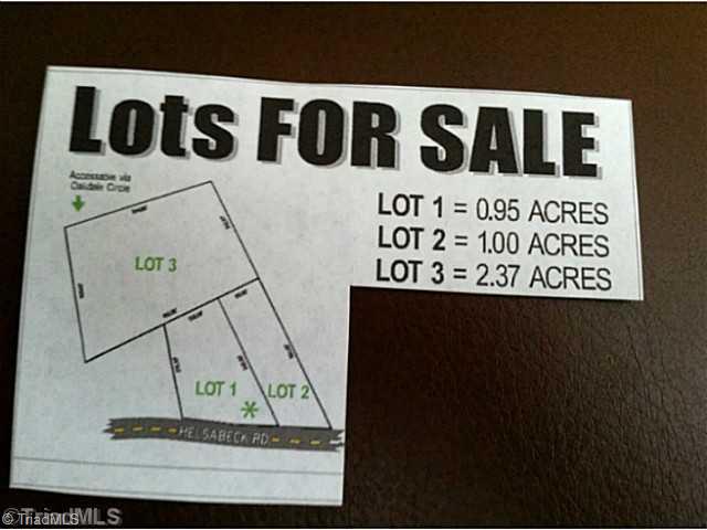 95 Helsabeck Road King, NC 27021 - Photo 1 of 3 Land. .95 Helsabeck is lot #1. Good road frontage on paved public road, Helsabeck. All 3 parcels may be purchased or any 2 or single parcel. Lot #3 has road access on Oakdale Circle, private and paved.
