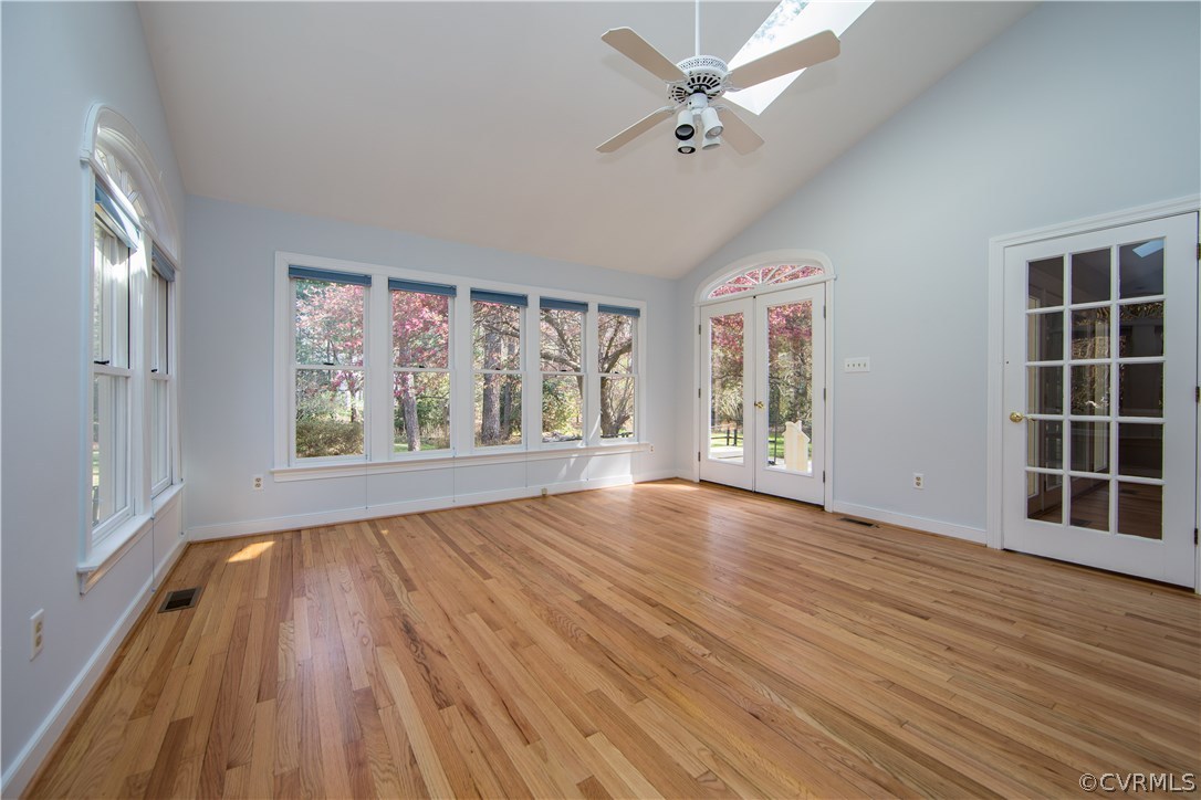 14430 West Salisbury Road Midlothian, VA 23113 - Photo 15 of 36 wooden floor in an empty room with a window