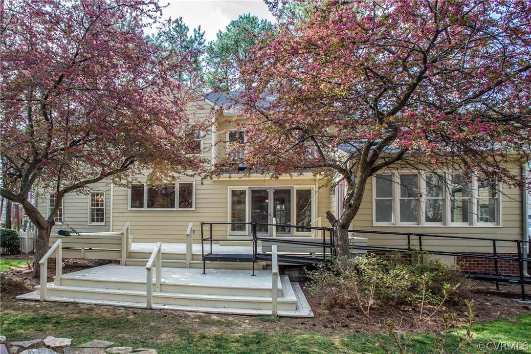 14430 West Salisbury Road Midlothian, VA 23113 - Photo 29 of 36 a front view of a house with a tree