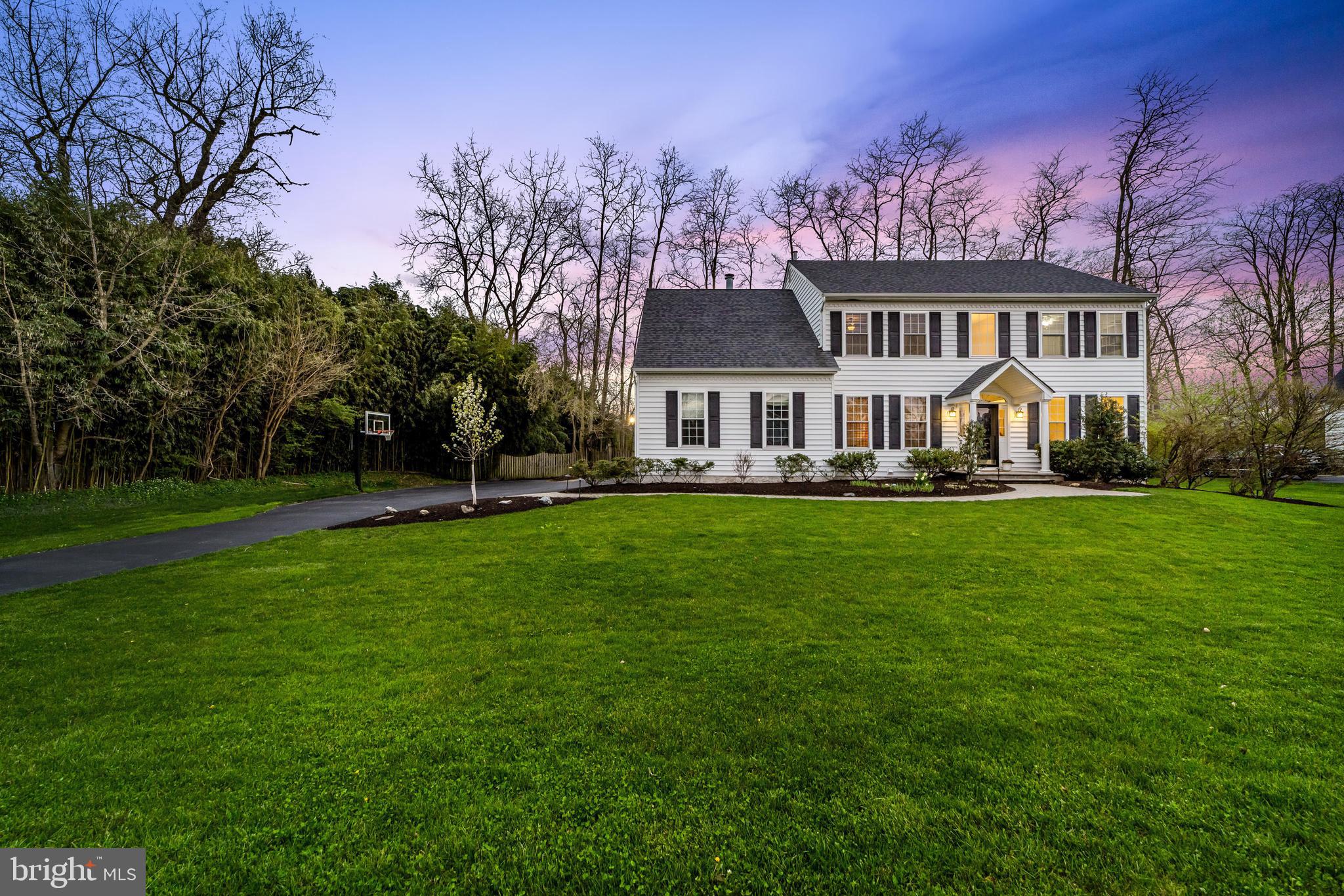 610 Sylvania Road Exton, PA 19341 - Photo 41 of 47 Front View at Sunset