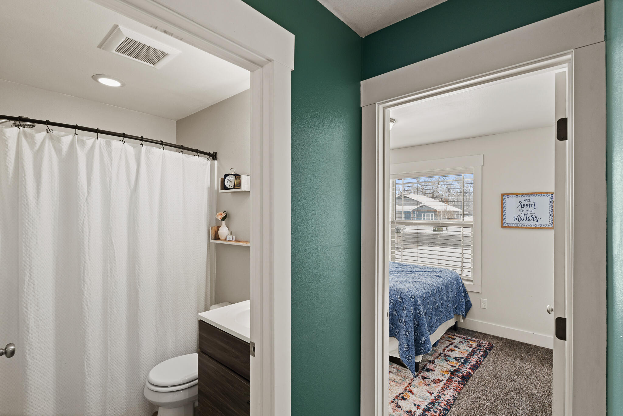 612 Heather Lane Ranchester, WY 82839 - Photo 30 of 45 Bathroom 1 and Bedroom 2