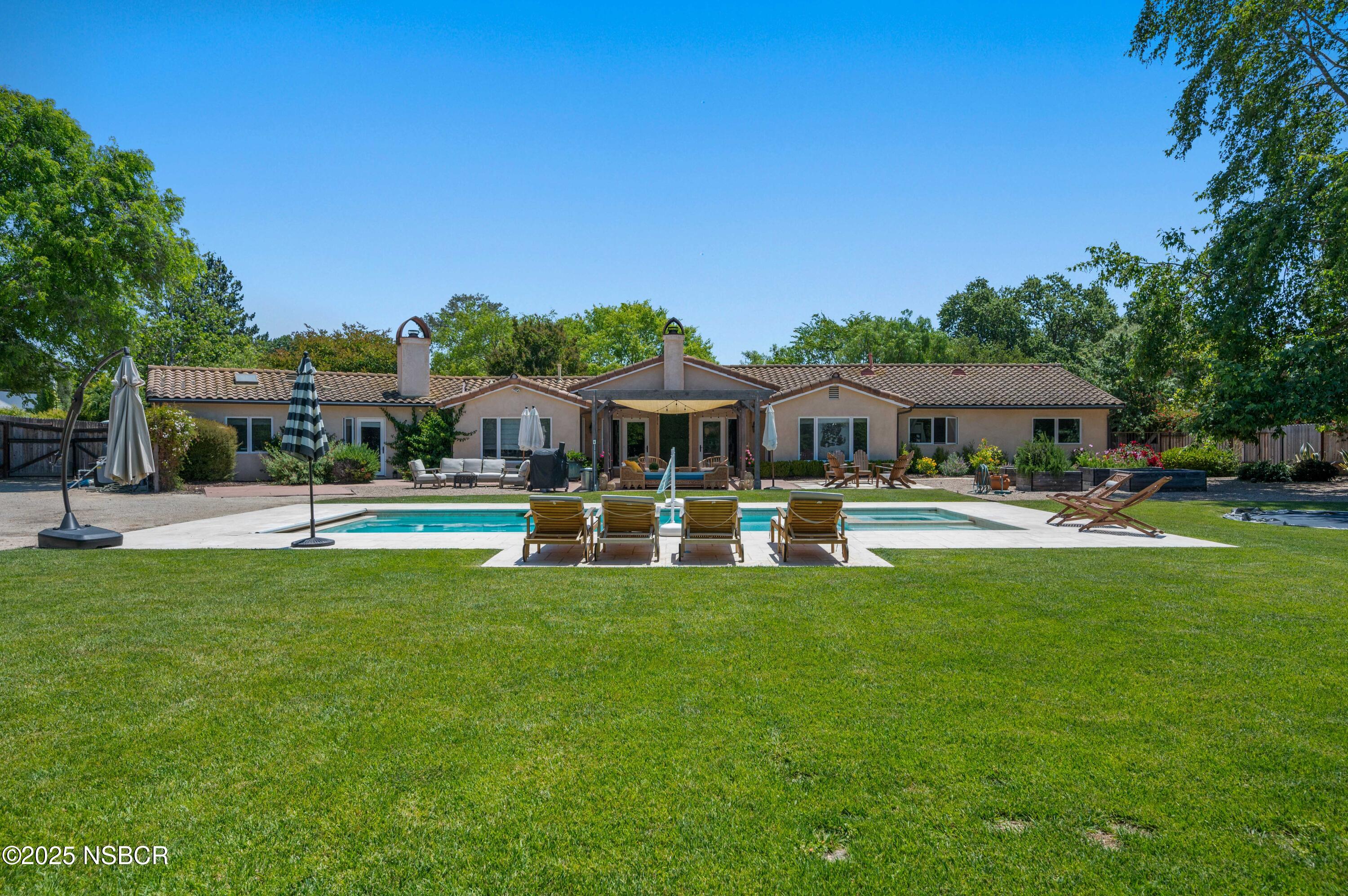 1221 North Refugio Road Santa Ynez, CA 93460 - Photo 26 of 32 Beautiful Pool