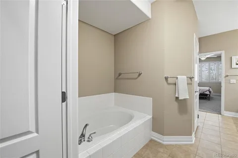 a view of a bathroom from the hallway