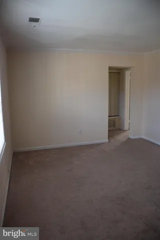 a view of empty room