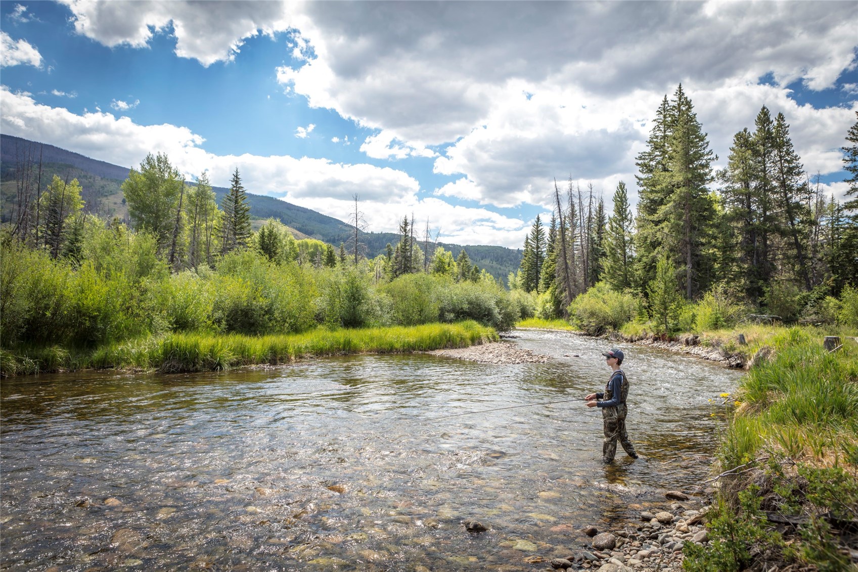 182 Vendette Road Silverthorne, CO 80498 - Photo 34 of 36 Enjoy private access to 7-acres on the Blue River that is perfect for flyfishing